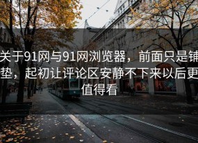 关于91网与91网浏览器，前面只是铺垫，起初让评论区安静不下来以后更值得看